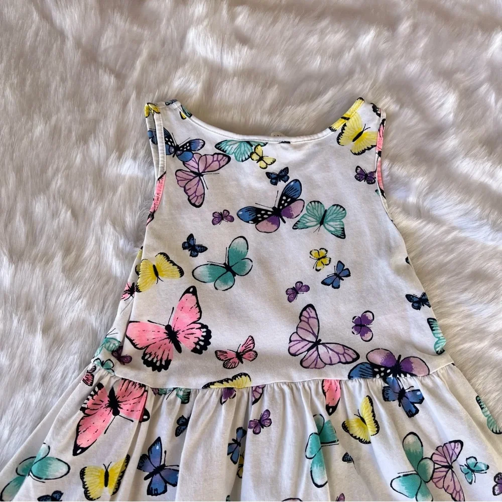 H&M Kids White‎ Butterfly Dress